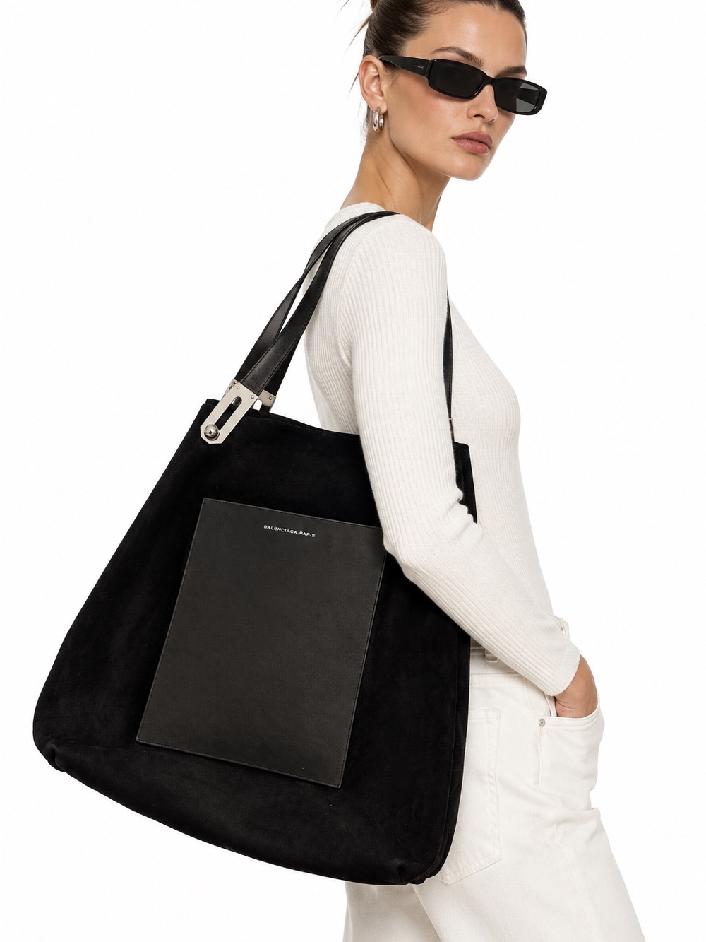 Balenciaga “Bazaar Shopper” tote (early-2000s)